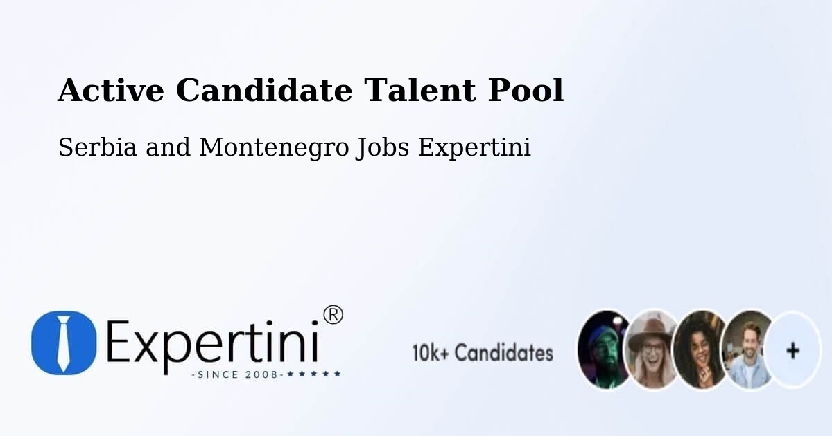Active Candidate Talent Pool – Cornwall - Serbia and Montenegro Jobs Expertini