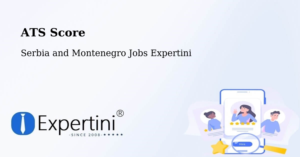 Resume ATS Score & Job Description Match Tool – Cornwall - Serbia and Montenegro Jobs Expertini