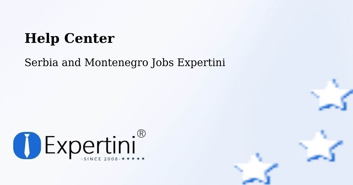 Help Center – Cornwall - Serbia and Montenegro Jobs Expertini