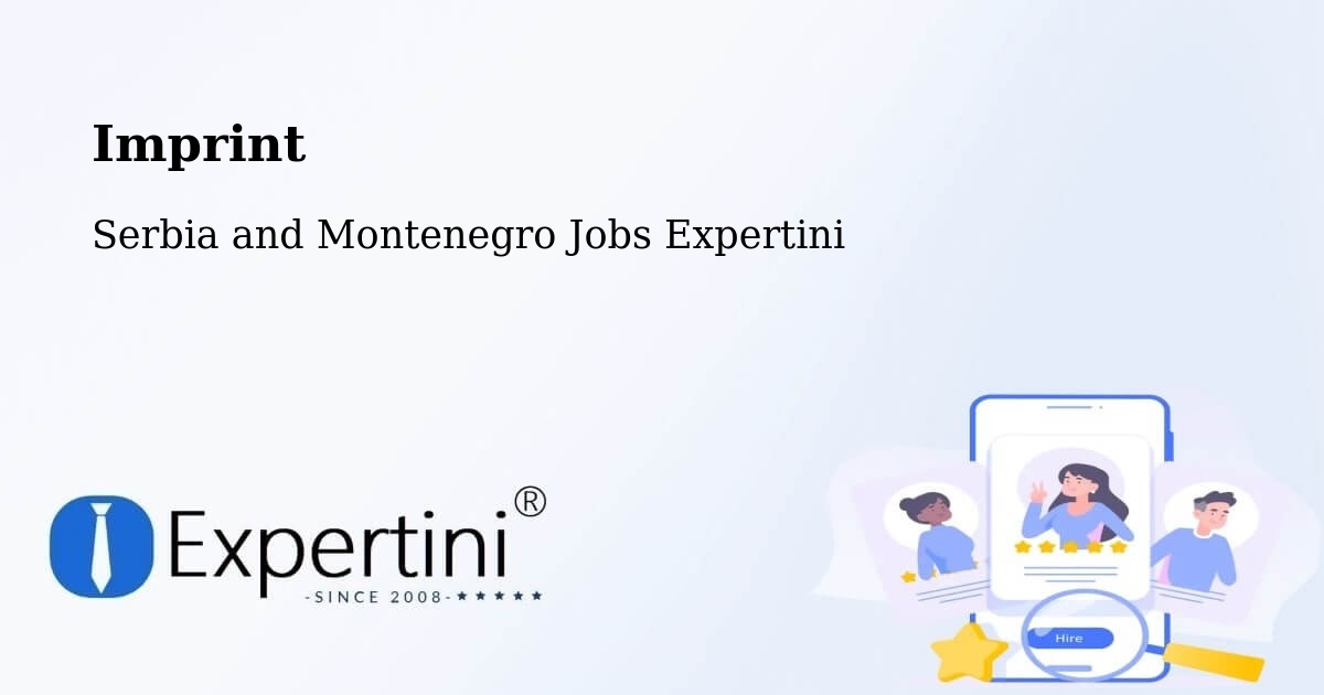 Imprint – Cornwall - Serbia and Montenegro Jobs Expertini