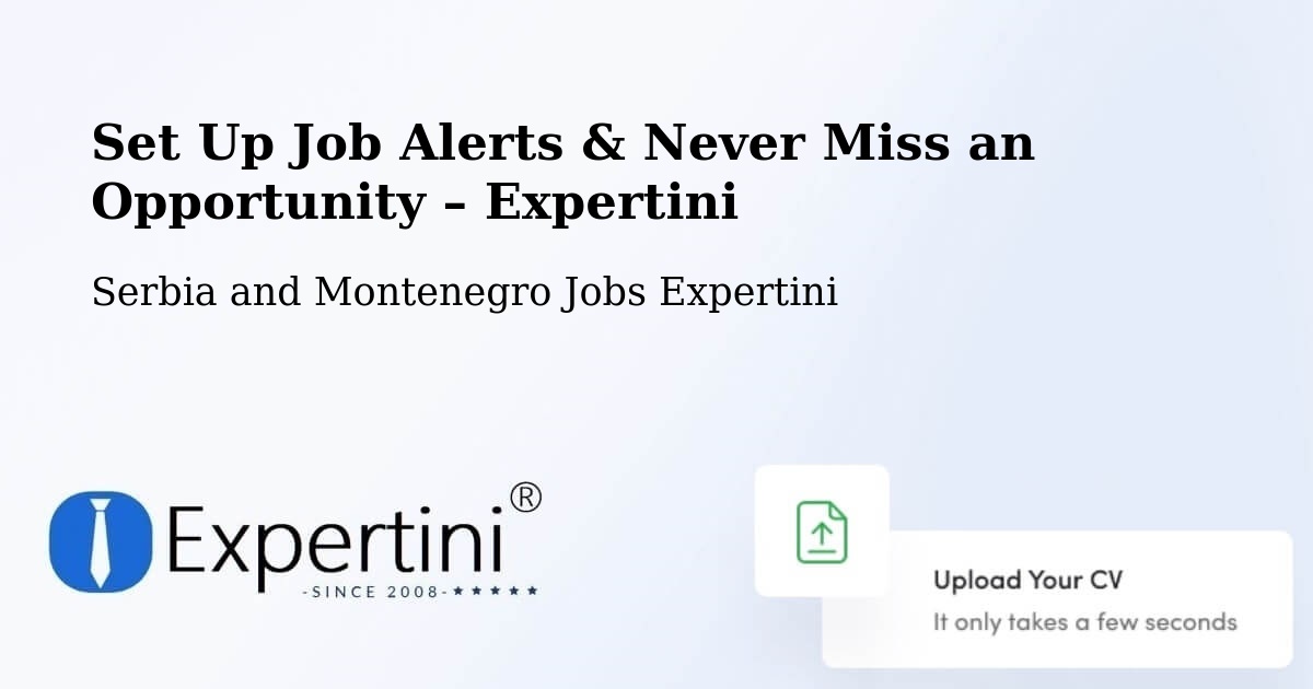 Job Alerts Guide – Get Notified About New Jobs in Cornwall - Cornwall, Serbia and Montenegro Jobs Expertini