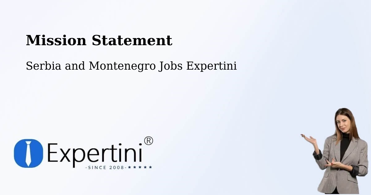 Corporate Mission – Cornwall - Serbia and Montenegro Jobs Expertini